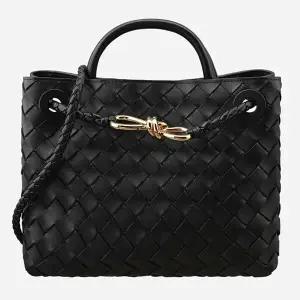 5F 766014 VCPP1 1139 안디아모 탑핸들백 스몰 숄더백 블랙