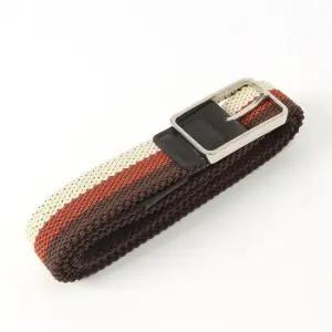 패브릭 남자허리띠 브라운 남성캐주얼벨트 남성벨트 패브릭벨트 페브릭벨트