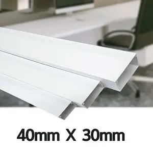 PVC랜덕트 쫄대 랜닥트 국산 X 전선몰드 40mm 30mm
