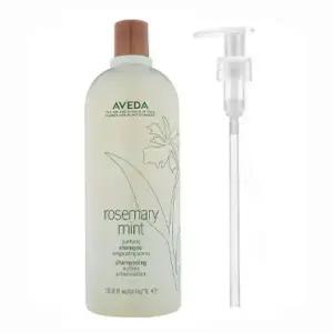 아베다 로즈메리 민트 퓨리파잉 샴푸 1000ml + 리터 펌프+랜덤 10ml