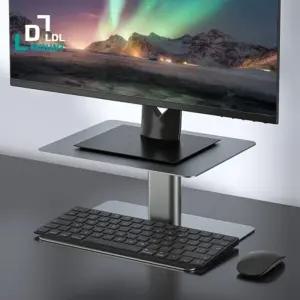 (APL-CH01S) ANYPORT 엘디엘 마운트 높이 조절 모니터 받침대 선반/데스크탑/PC/모니터암/거치대/받침대