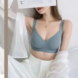 볼륨업 브래지어 속옷 여성 심리스 브라 통기성 언더웨어 (WFJOOXD)