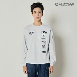 [보리보리/에어워크 주니어]주니어 밑단 레이어드 맨투맨 티셔츠