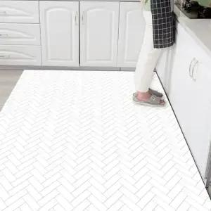 10mm 도톰한 방수 주방매트 논슬립 특대형 거실 현관 매트 패드 120x180