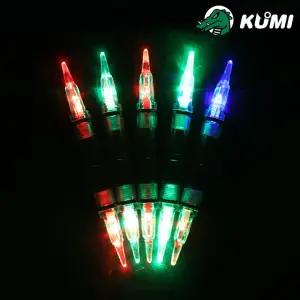 쿠미 고휘도 양방향 LED 수중 미니 집어등 점등 점멸 소형 램프 케미 볼락 풀치 갈치 오징어