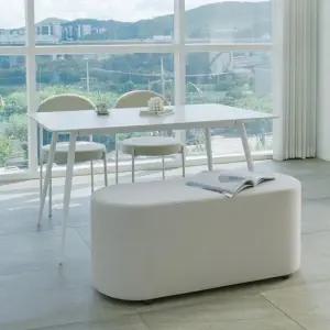 하모니 4인용 12T 직각 세라믹 식탁 테이블 W1400 CMN112C(착불)