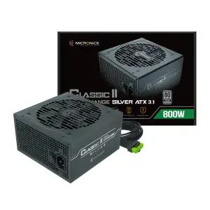 마이크로닉스 Classic II 풀체인지 800W 80PLUS실버 ATX3.1