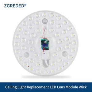 천장 조명 LED 패널 원형 모듈 220V-240V 12W-36W 콜드 화이트 웜 에너지 절약 교체 수정