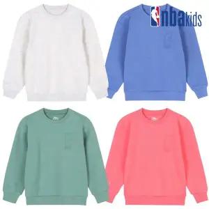 [보리보리/NBA KIDS]NBA키즈 엠보로고 맨투맨 K224TS070P