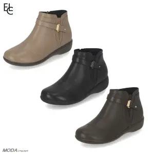 [엘칸토]경량 쿠션 기모 여성 앵클부츠 LCWA28U54CX_GN