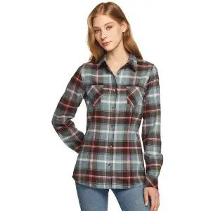 [CQR][한정특가] CQR 여성 남방 택티컬 면남방 체크셔츠 CQ-WOF002