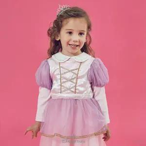 [디즈니베이비](신세계 사우스시티)[25년 가을신상]라푼젤코스튬원피스(PURPLE)_79S524056