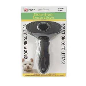 미라클 슬리커 하드 브러쉬 Small 애견 엉킨털 죽은 털 제거 전용 강아지 빗