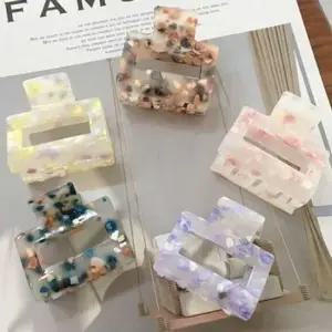 마블 프랑스핀 반머리 미니 아크릴 헤어 집게핀 택1 미니집게핀