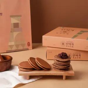 단석가 찰보리빵 20개입 국내산 찰보리 팥 100 방사유정란 간식 만들기 화이트데이 방과후 생일 학원