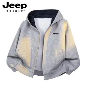 JEEP SPIRIT 맨투맨 후드티 오버핏 후드 집업 작업복 상의 바람막이 커플 빅사이즈