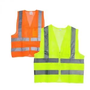 형광 안전조끼 신호수 반사조끼 XL 2XL (WFK5R8V)
