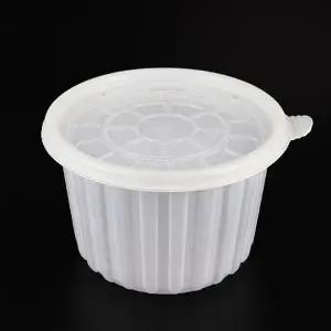 [대성산업]158파이 탕용기 배달용기(특대) 반투명 용기 1박스(300개) / 뚜껑포함