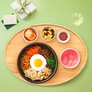 [본죽&비빔밥] 돌솥 6가지나물비빔밥