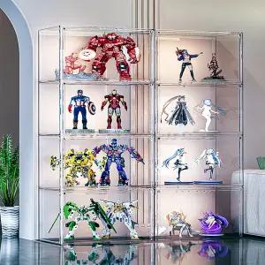 하이룸 특대형 아크릴 케이스 조명 피규어 장식장 60X36X36cm