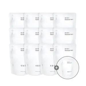[생활공작소]EVENT] 핸드워시 손세정제 리필(400ml) 12개+1개 추가증정 (총 13개) / (파우더/청