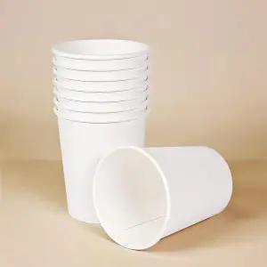 10온스 흰색 무지 커피컵 종이컵(300ml) 500개