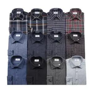 갤러리아 따뜻한 기모남방 일반핏 겨울 체크 셔츠 RPWSG0006 외