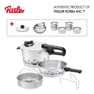 비타빗 프리미엄 압력솥 버디 쿼트로 세트(2.5L+4.5L) + 스텐 뚜껑 + 믹싱볼 3종