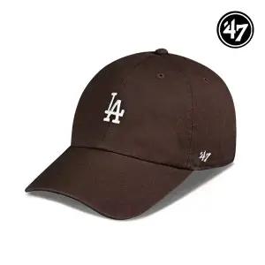 47브랜드 LA 다저스 스몰 로고 MLB 엠엘비 볼캡 야구 모자 브라운 B-BSRNR12GWS-BWA