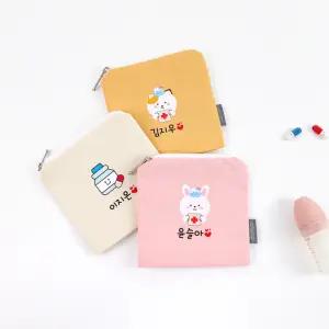 세맘스 양면방수 주세용2 네임 어린이집약파우치 유치원준비물 방수파우치 생일답례품