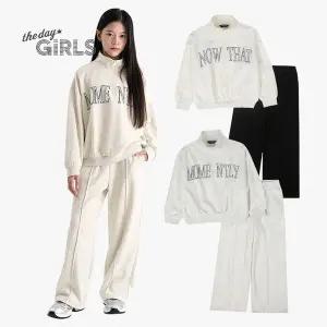 [더데이걸]융기모 하이넥 반집업 셋업 TGMS25T01 [모다아울렛 남양주점]_GN