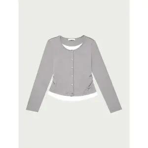 [하프클럽/행텐]여성 웨일 슬림핏 가디건 레이어드 티셔츠_057(10530-131-613-45)