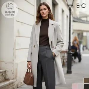 [ENC] 핸드메이드 오버핏더블코트 (ENJH34T54A)