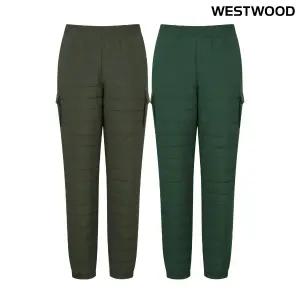 [대구백화점] [웨스트우드]우먼 베이직 퀄팅 패딩 조거팬츠(WO4WMPD556)