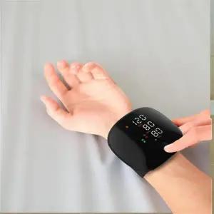 손목 혈압계 가정용 전자 팔목 자동 측정기 원터치 스마트 디스플레이