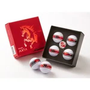 [볼빅](대구신세계)[정품] 볼빅 2026년 적마 에디션 3피스 골프공 + 볼마커 기프트 세트 (4구)