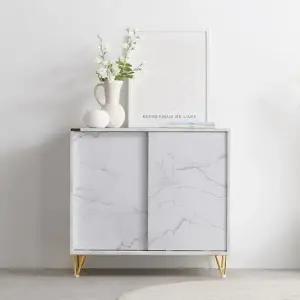 네리 높은 슬라이딩 거실장 800