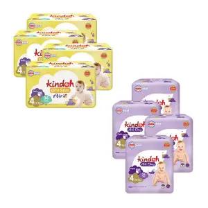 킨도 낮밤 팬티형 4단계 오슬림에어4팩+뉴올데이4팩