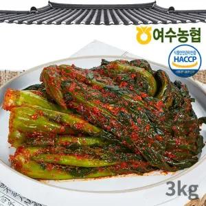 여수농협 여수돌산 갓김치 3kg(국내산100%)
