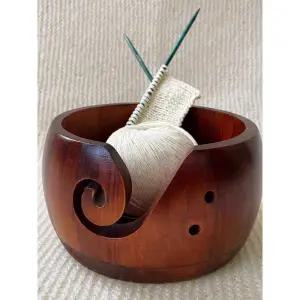 얀홀더 털실 보관함 뜨개실 무뚜껑 그릇 얀보울 꼬임방지 뜨개용품