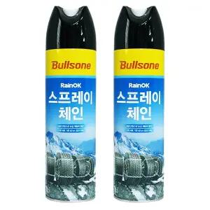 불스원 레인OK 스프레이 체인 500ml 2개