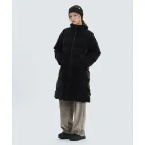 [스노우피크](대구신세계) 실키 여성 스탠드넥 롱 다운 자켓 S24WWTDJ25