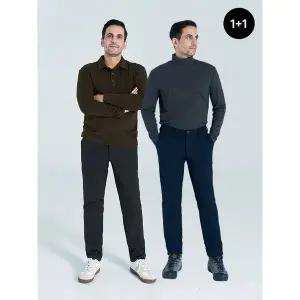 [마운틴밸리][1+1][클리어런스][기장-5cm/기모] 겨울 본딩 100D 안감 스트레치 스판 아웃도어 팬츠 MVP5470