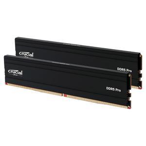 크리티컬 프로 128GB 키트(2x64GB) DDR5 RAM, 5600MHz(또는 5200MHz 또는 4800MHz) 데스크톱 게이밍 메모리 UDIMM, 최신 인텔 및 AMD CPU CP2K64G56C46U5와 호환 가능