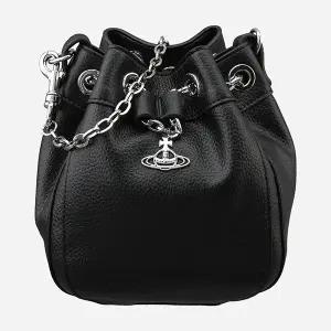 비비안 웨스트우드 5F 4C030004W S000D N403 크리시 스몰 버킷백 블랙