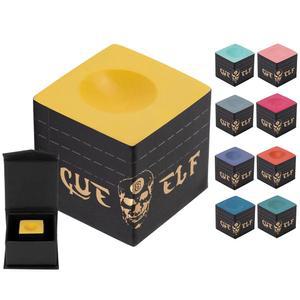 [미국배송] 큐엘프 큐브 풀 큐 초크 기술 당구 스틱 초크는 전문가용 저굴절 내구성 잡동사니 감소 -1PC