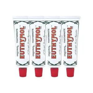 [셀러허브][ EUTHYMOL ] 유시몰 오리지널 핑크 치약 대용량 120g 4개 (S43187272)