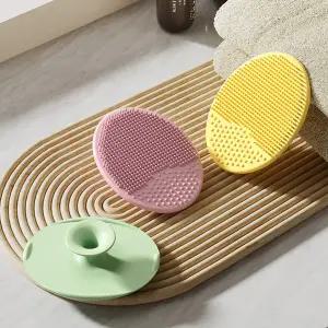 [조이멀티]뽁뽁클렌징 아동용 실리콘 샴푸브러쉬 3종세트 206021