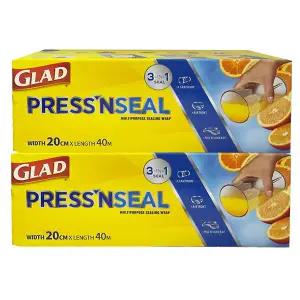 글래드 프레스앤씰 매직랩 미니(20cm x 40m) x 2개/트레이더스 매직랩