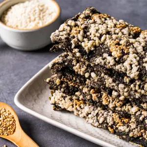 남원 월매 김부각 130g 12개입 국내산 찹쌀 김 사용 5개 주전부리 간식 포차 안주 쥐포 육포